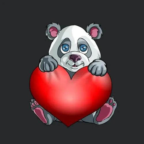 Valentine Panda