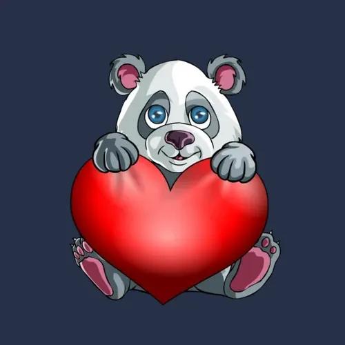 Valentine Panda