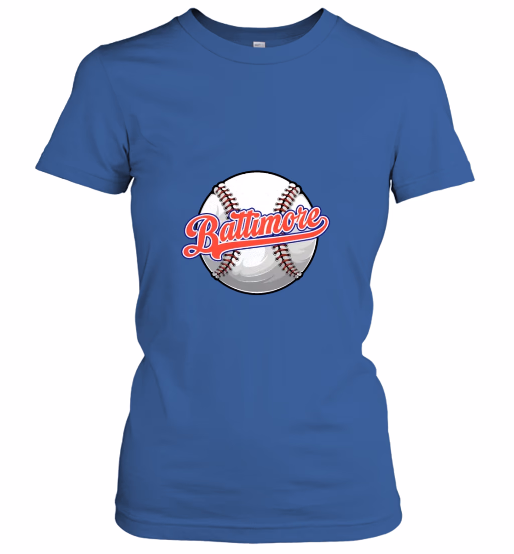 Vintage Baltimore Baseball Lover Distressed Sports